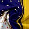 Ganesh with Cow Backdrop 5x8 Feet Indian Traditional Cloth Backdrop Ganesh Pooja Decor Indian Pooja Wall Decor Indian Wall Art Photo Decor Banner Decorative Pooja Cloth